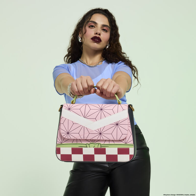 Demon Slayer Nezuko Kamado Cosplay Crossbody Bag LFlifestyle1 view 2